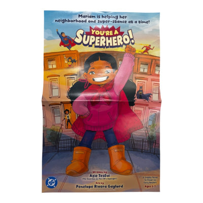 YOURE A SUPERHERO FOLDED PROMO POSTER