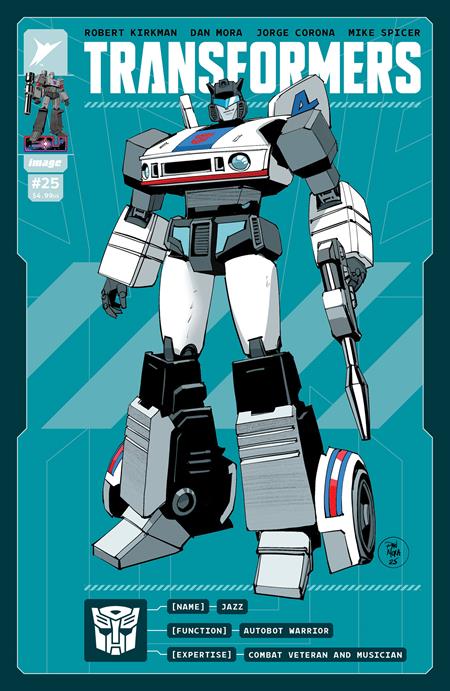 TRANSFORMERS (2023) #25 CVR E INC 1:50 DAN MORA & ANDRES JUAREZ VAR