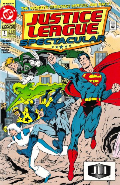 JUSTICE LEAGUE SPECTACULAR (1992) #1 CVR B SUPERMAN