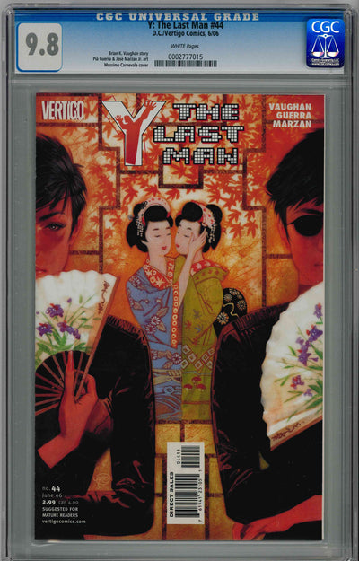 CGC Y: THE LAST MAN (2002) #44 (9.8)