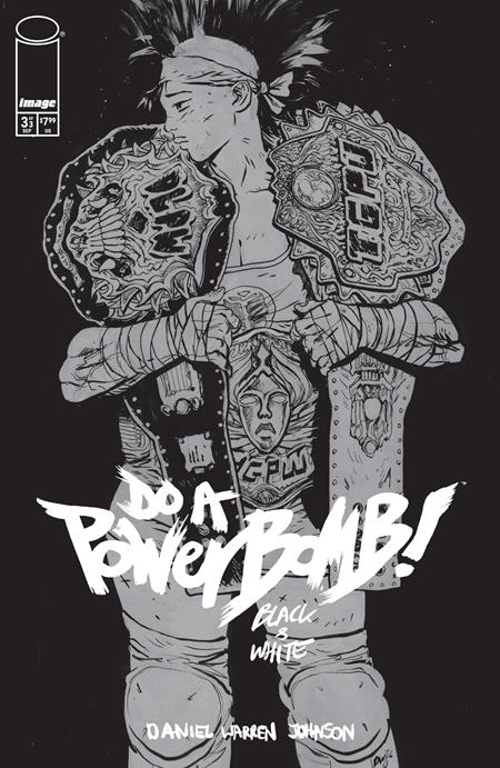 DO A POWERBOMB BLACK AND WHITE (2026) #3 CVR A DANIEL WARREN JOHNSON