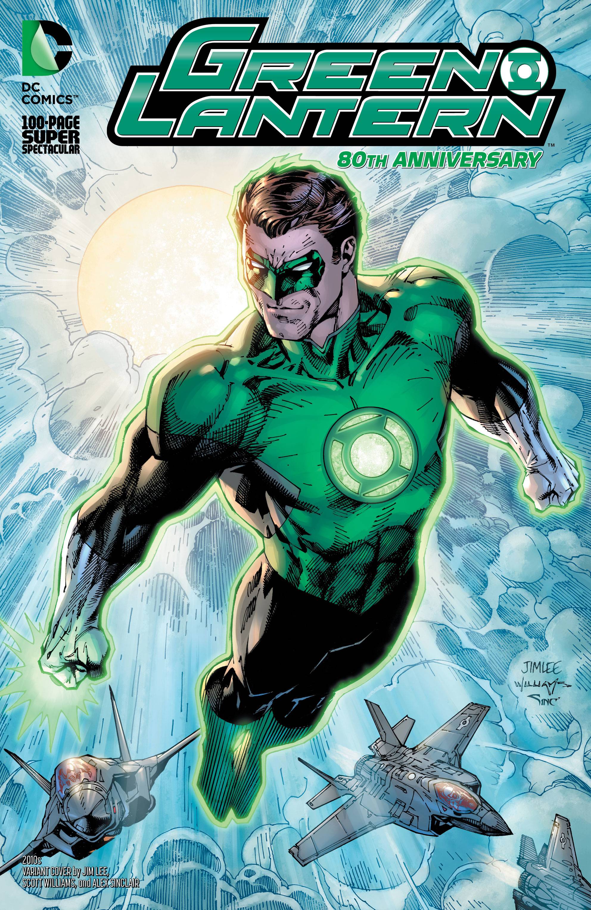 GREEN LANTERN 80TH ANNIV 100 PAGE SUPER SPECT #1 2010S VAR ED