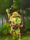 TMNT X USAGI YOJIMBO ULTIMATE MICHELANGELO 7IN AF