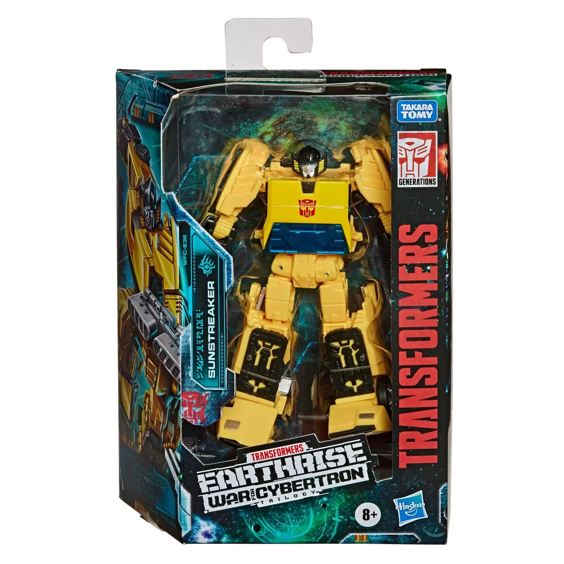 TRANSFORMERS GENERATIONS WAR FOR CYBERTRON EARTHRISE WFC-E36 SUNSTREAKER AF
