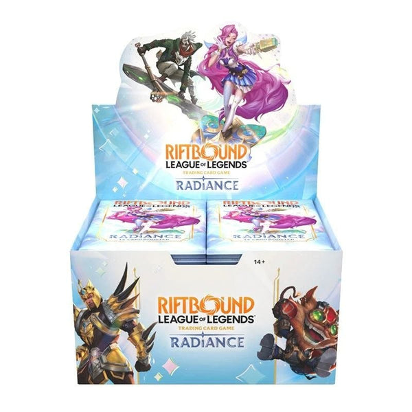 RIFTBOUND LEAGUE OF LEGENDS TCG SET FIVE RADIANCE BOOSTER BOX