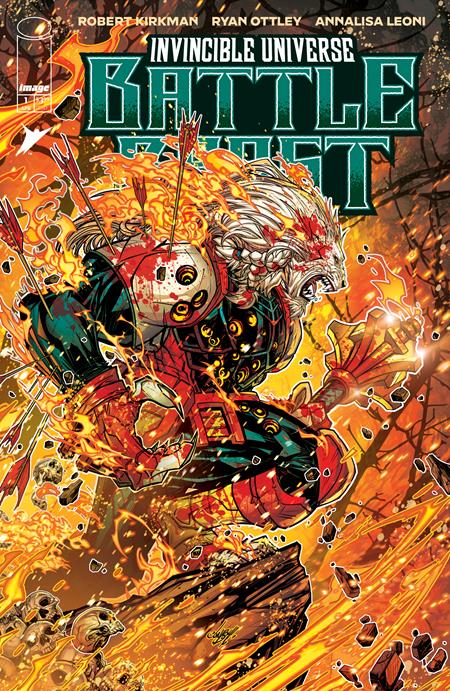 INVINCIBLE UNIVERSE BATTLE BEAST (2025) #1 CVR G INC 1:100 JONBOY MEYERS FOIL VAR
