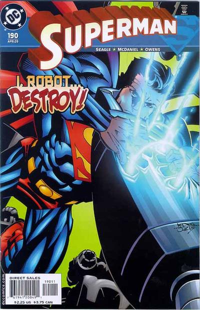 SUPERMAN (1987) #190