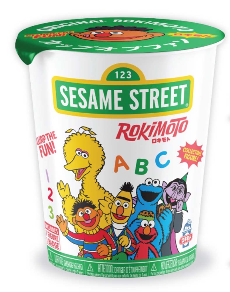 ROKIMOTO SESAME STREET MYSTERY BOX RAMEN CUP
