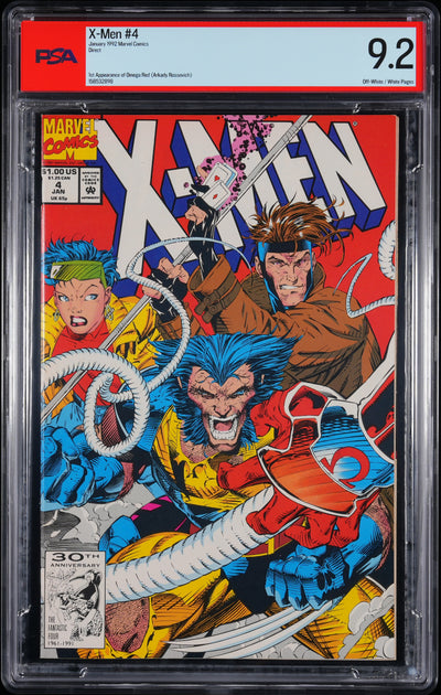 X-MEN (1992) #4 DIRECT PSA 9.2