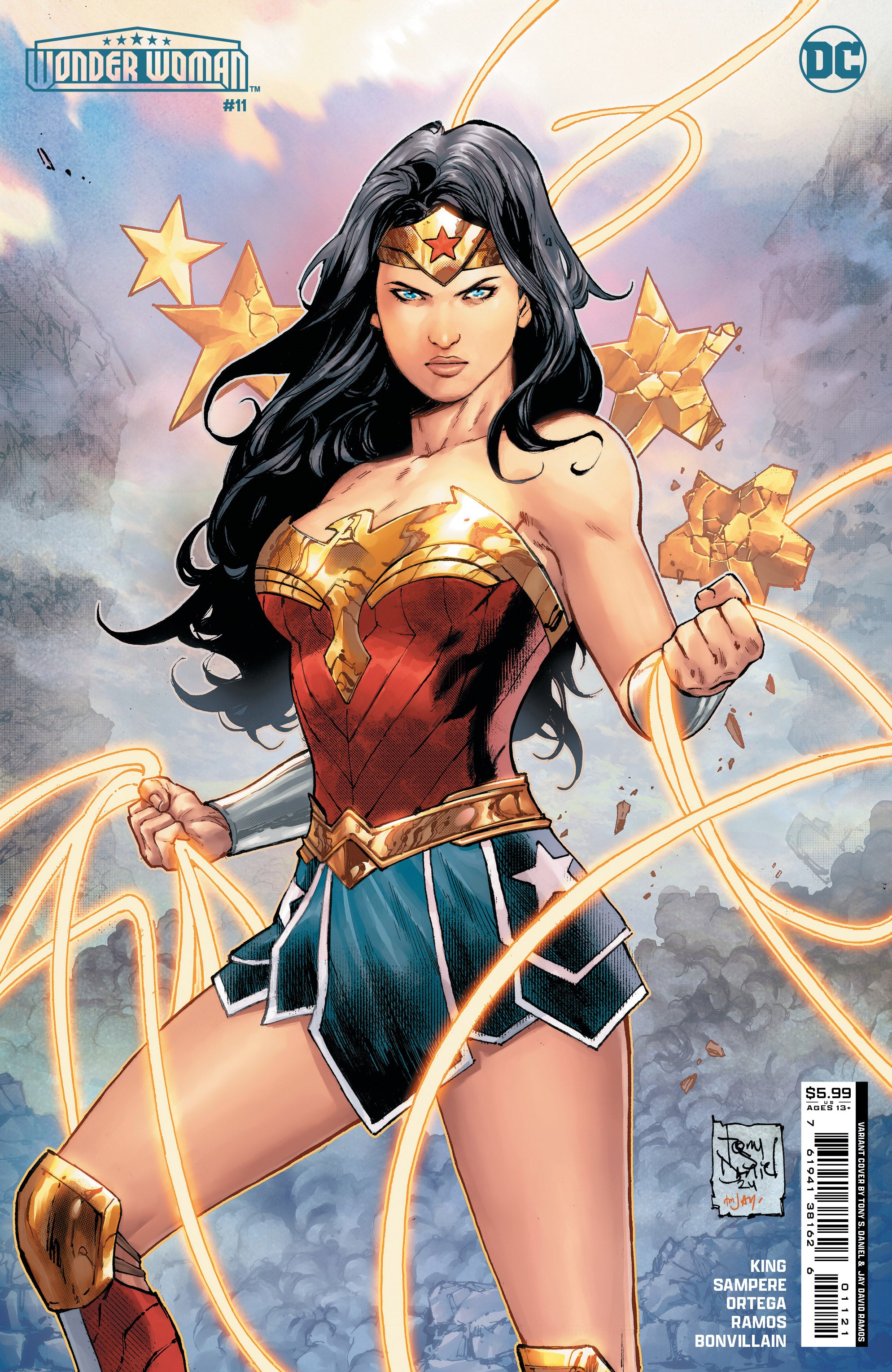 WONDER WOMAN VOL 6 (2023) #11 CVR C TONY S DANIEL CARD STOCK VAR (ABSOLUTE POWER)