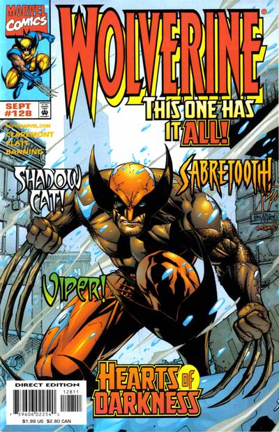 WOLVERINE (1988) #128 NEWSSTAND EDITION
