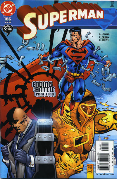 SUPERMAN (1987) #186 (VG/FN)