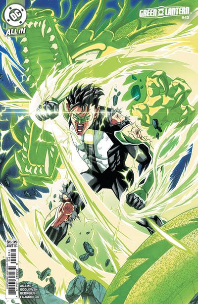 GREEN LANTERN (2023) #40 CVR C MARIO FOCCILLO CARD STOCK VAR (GREEN LANTERN FIRST LIGHT)