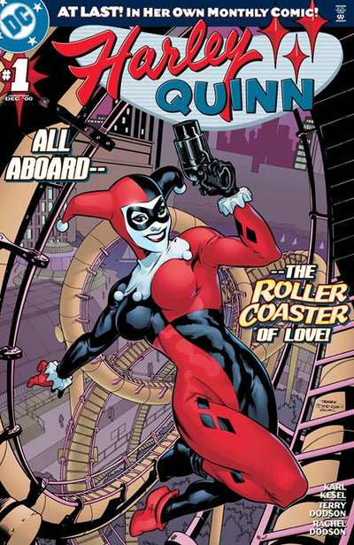 HARLEY QUINN (2000) #1 FACSIMILE EDITION (2026) CVR C TERRY DODSON & RACHEL DODSON FOIL VAR