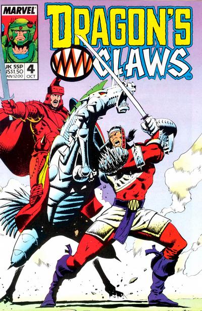 DRAGONS CLAWS (1988) #4