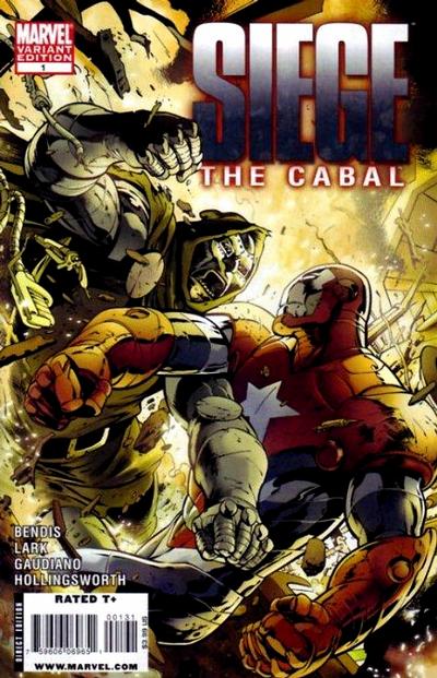 SIEGE THE CABAL (2009) #1 (ONE SHOT)50 COPY INCV DAVIS VAR