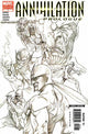 ANNIHILATION PROLOGUE (2006) #1 (ONE SHOT) 35 COPY INCV DELL OTTO SKETCH VAR