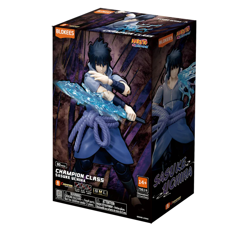 BLOKEES NARUTO CHAMPION CLASS 04 SASUKE UCHIHA MODEL