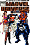 OFFICIAL HANDBOOK OF THE MARVEL UNIVERSE UPDATE '89 (1989) - SET OF EIGHT