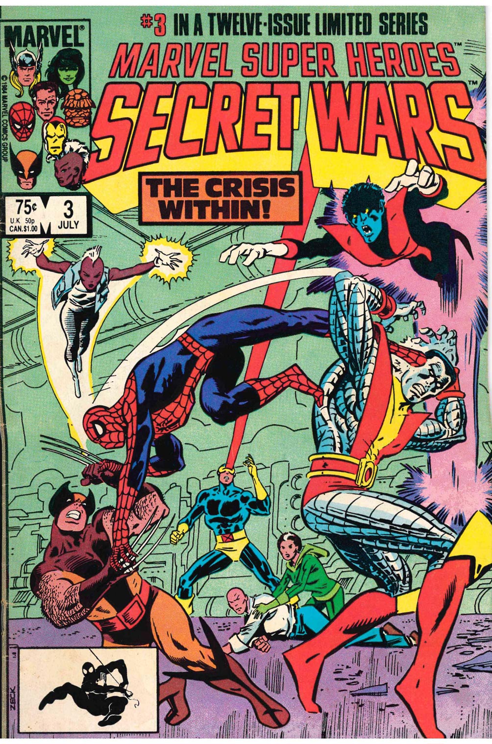 MARVEL SUPER HEROES SECRET WARS (1984) #3 (VG/FN)