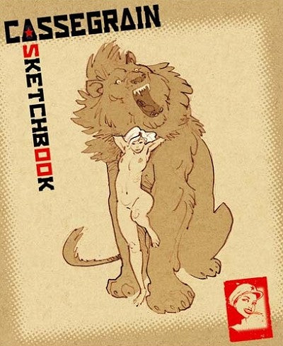 CASSEGRAIN SKETCHBOOK (2008) #1 SECOND EDITION