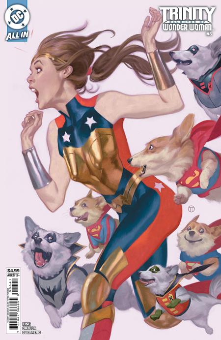 TRINITY DAUGHTER OF WONDER WOMAN (2025) #6 CVR B JULIAN TOTINO TEDESCO CARD STOCK VAR