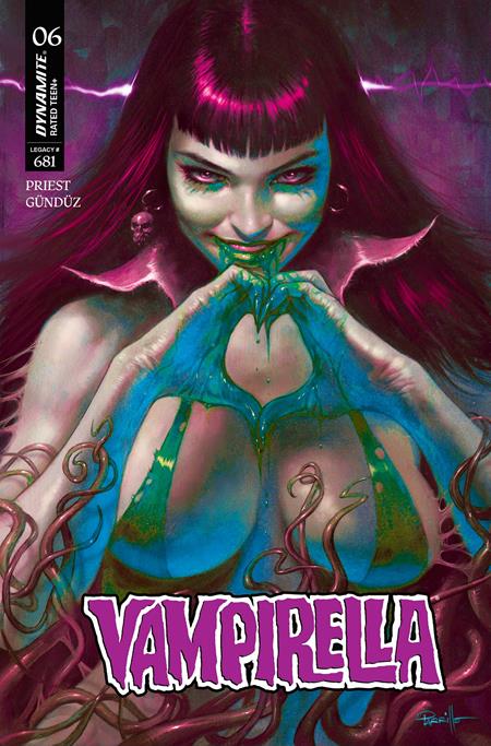 VAMPIRELLA (2025) #6 CVR O LUCIO PARRILLO ULTRAVIOLET VIRGIN FOC BONUS VAR