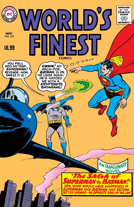 WORLDS FINEST COMICS (1941) #153 FACSIMILE EDITION (2026) CVR C CURT SWAN FOIL VAR