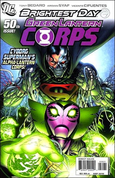 GREEN LANTERN CORPS VOL 2 #50 VAR ED (BRIGHTEST DAY)