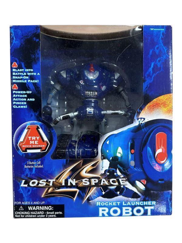 1997 TRENDMASTERS LOST IN SPACE MOVIE ROCKET LAUNCHER ROBOT AF