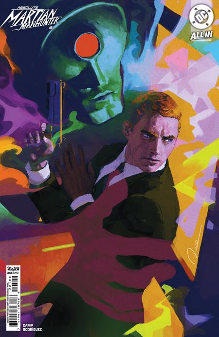 ABSOLUTE MARTIAN MANHUNTER (2025) #1 SECOND PRINTING CVR B GERALD PAREL CARD STOCK VAR