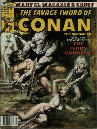 SAVAGE SWORD OF CONAN (1974) #60 (VF)