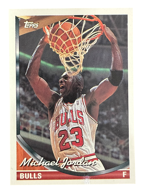 1993-94 TOPPS BASKETBALL #23 MICHAEL JORDAN
