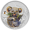 ANA WORLD'S FAIR OF MONEY SPECIAL KOALA 2026 1oz SILVER COLOURED COIN WITH LIBERTY BELL PRIVY MARK