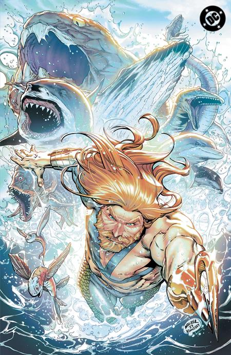AQUAMAN (2025) #1 CVR D BRAD WALKER DEEP SEA SPOT GLOSS FOIL VAR