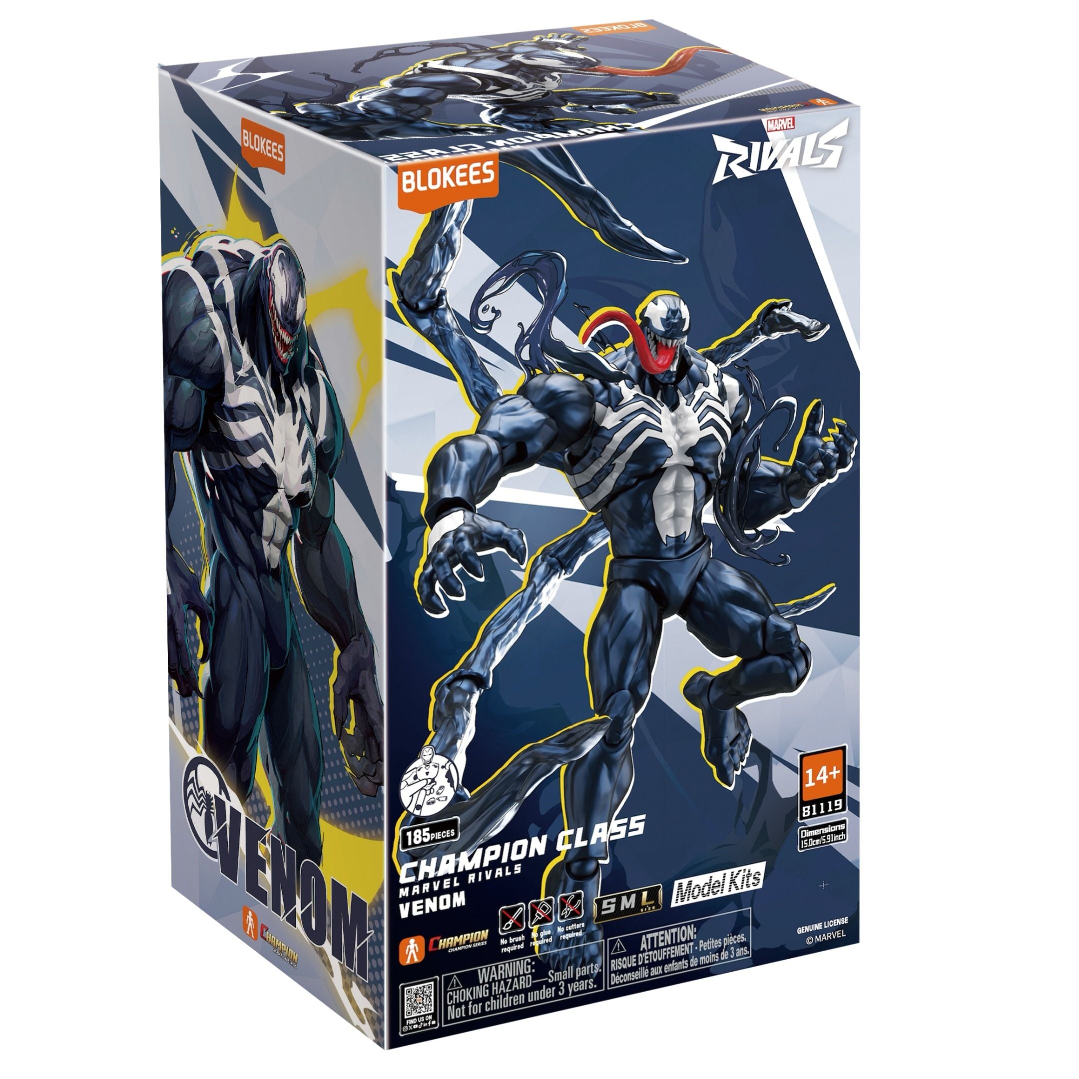 BLOKEES MARVEL RIVALS CHAMPION CLASS VENOM MODEL