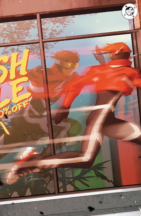 ABSOLUTE FLASH (2025) #1 SECOND PRINTING CVR C GERALD PAREL FOIL VAR