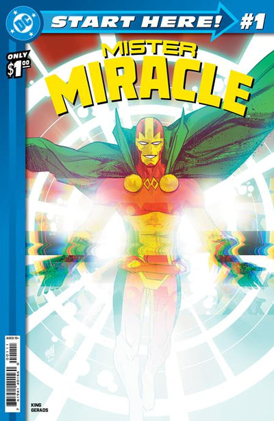 DC START HERE MISTER MIRACLE (2017) #1
