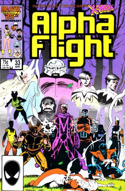 ALPHA FLIGHT (1983) #33 - FIRST YURIKI OYAMA AS LADY DEATHSTRIKE