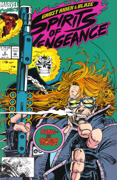 GHOST RIDER-BLAZE SPIRITS OF VENGEANCE (1992) #2