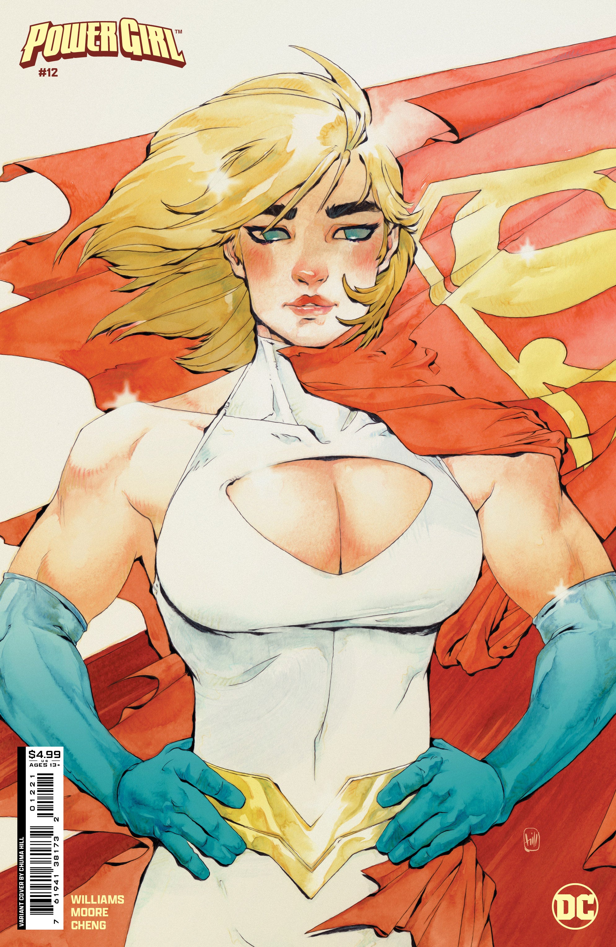 POWER GIRL (2023) #12 CVR B CHUMA HILL CARD STOCK VAR