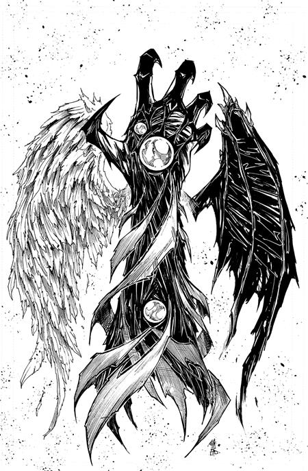 WITCHBLADE (2024) #13 CVR D INC 1:10 GIUSEPPE CAFARO B&W VIRGIN VAR