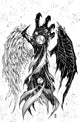WITCHBLADE (2024) #13 CVR D INC 1:10 GIUSEPPE CAFARO B&W VIRGIN VAR