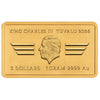 40 YEARS OF TOP GUN 2026 1g GOLD RECTANGULAR COIN IN CARD
