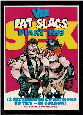 VIZ BIG FAT SLAGS BOOK HC (1994)