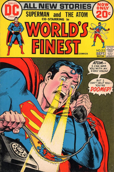 WORLDS FINEST (1941) #213 (VG)