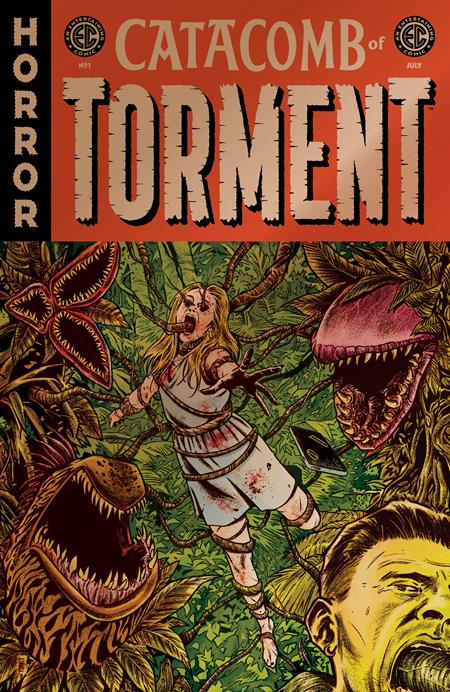 EC CATACOMB OF TORMENT (2025) #1 CVR C JORGE FORNES GOLD FOIL VAR