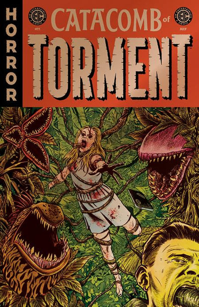 EC CATACOMB OF TORMENT (2025) #1 CVR C JORGE FORNES GOLD FOIL VAR