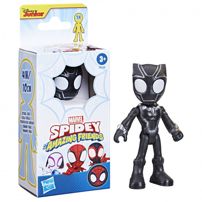 MARVEL SPIDEY AND HIS AMAZING FRIENDS HERO FIGURES BLACK PANTHER AF