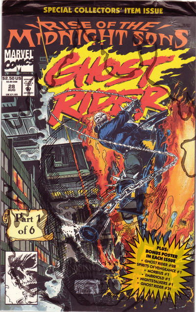 GHOST RIDER (1990) #28 - POLYBAGGED